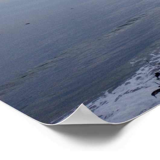 Küste Santa Barbara Poster (Ecke)