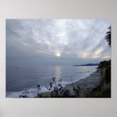Küste Santa Barbara Poster (Vorne)