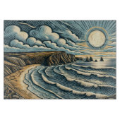 Küste Schneidebrett (Vorderseite)