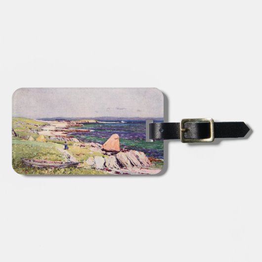 Küste Schottlands Gepäckanhänger (Vorderseite horizontal)