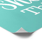 Küste Seashell Shore Ding Poster (Ecke)