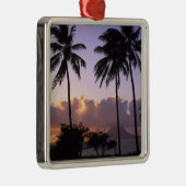 Küste St. Kitts Ornament Aus Metall (Rechts)