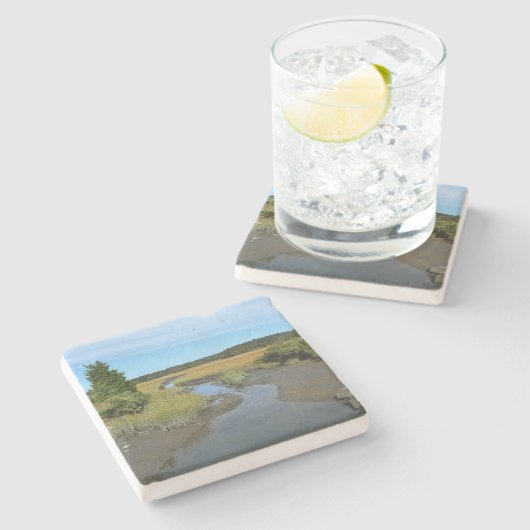 Küste Steinuntersetzer (Seitenansicht)