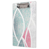 Küste/Strand abstrakte Wellen Klemmbrett (Links)