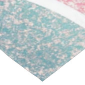 Küste/Strand abstrakte Wellen Kurzer Tischläufer (Ecke)