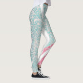 Küste/Strand abstrakte Wellen Leggings (Rechts)