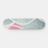 Küste/Strand abstrakte Wellen Skateboard (Horizontal)