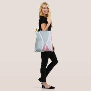 Küste/Strand abstrakte Wellen Tasche