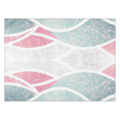 Küste/Strand abstrakte Wellen Tischdecke (Vorderseite (Horizontal))