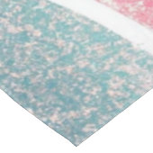 Küste/Strand abstrakte Wellen Tischdecke (Schrägansicht)