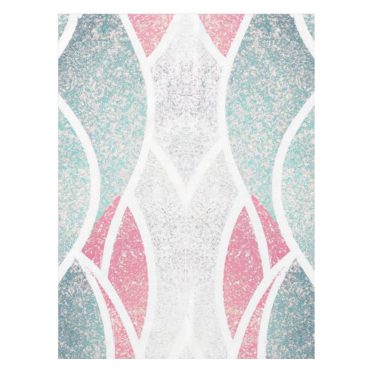 Küste/Strand abstrakte Wellen Tischdecke (Vorderseite)