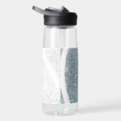 Küste/Strand abstrakte Wellen Trinkflasche (Rechts)