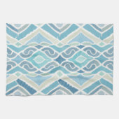 Küste/Strand/nautischer Blau Geschirrtuch (Horizontal)