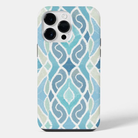 Küste/Strand/nautischer Blau iPhone Hülle (Rückseite)