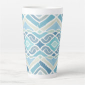 Küste/Strand/nautischer Blau Milchtasse (Vorderseite)