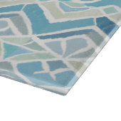 Küste/Strand/nautischer Blau Schneidebrett (Ecke)