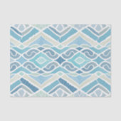 Küste/Strand/nautischer Blau Seidenpapier (Vorderseite)