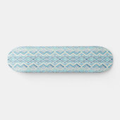 Küste/Strand/nautischer Blau Skateboard (Horizontal)