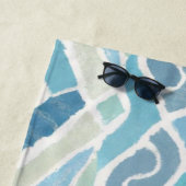 Küste/Strand/nautischer Blau Strandtuch (Beispiel)