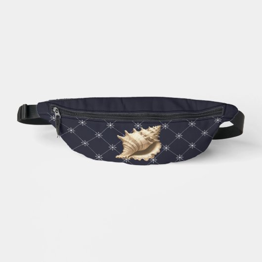 Küste/Strand/nautischer Muschel Bauchtasche (Vorderseite)
