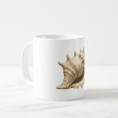 Küste/Strand/nautischer Muschel Kaffeetasse (Vorderseite Links)