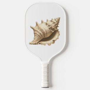 Küste/Strand/nautischer Muschel Pickleball Schläger