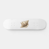 Küste/Strand/nautischer Muschel Skateboard (Horizontal)