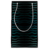 Küste Strand Salty Türkis Wave Abstrakte Kunst Kleine Geschenktüte (Vorderseite)