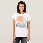 Küste/Strand/Schöner sonniger T - Shirt (Vorne ganz)