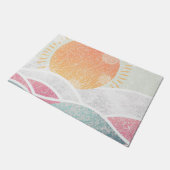 Küste/Strand/sonnig Fußmatte (Schrägansicht)