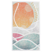 Küste/Strand/sonnig Kleine Geschenktüte (Rückseite)
