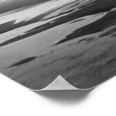 Küste, Strand von Oregon und Hütten im Norden Poster (Ecke)