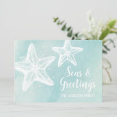 Küste Strand Weihnachten (Stehend Vorderseite)