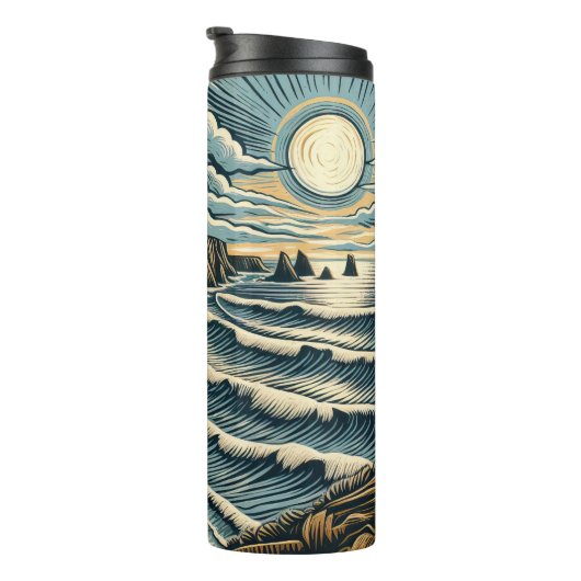 Küste Thermosbecher (Nach rechts gedreht)