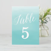 Küste | TISCHNUMMERN (Stehend Vorderseite)