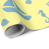 Küste und Nautik Geschenkpapier (Rolleneckpunkt)