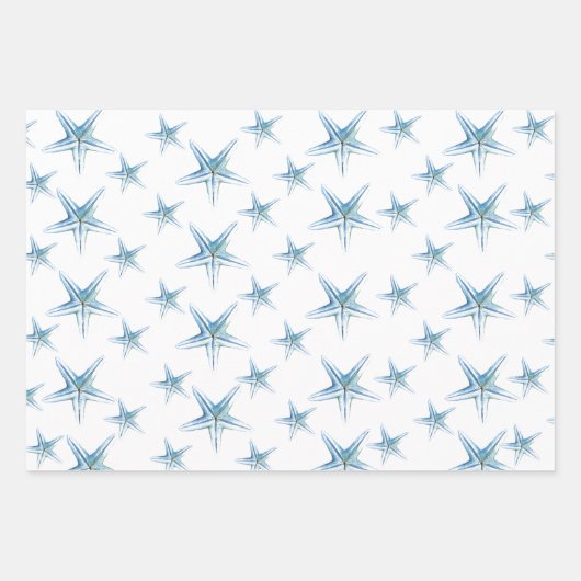 Küste unter dem Meereswasser Geschenkpapier Set (Vorderseite 3)