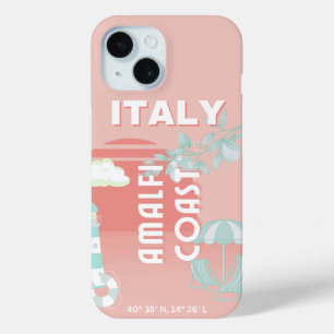 Küste von Amalfi, Art Reisen, Pasta Case-Mate iPhone Hülle