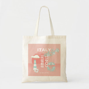 Küste von Amalfi, Art Reisen, Pasta Tragetasche