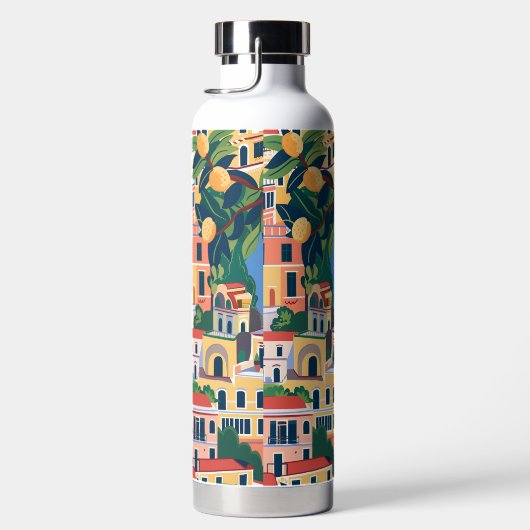 Küste von Amalfi: Iconische europäische Destinatio Trinkflasche (Rechts)