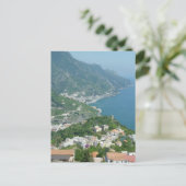 Küste von Amalfi Postkarte (Stehend Vorderseite)