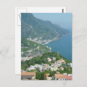 Küste von Amalfi Postkarte (Vorne/Hinten)