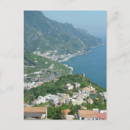 Küste von Amalfi Postkarte (Vorderseite)