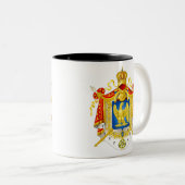 Küste von Arme Napoleon-Tasse Zweifarbige Tasse (VorderseiteRechts)