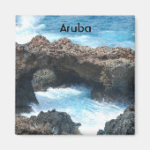 Küste von Aruba Magnet (Vorne)