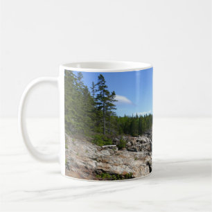 Küste von Bar Island im Acadia Nationalpark Kaffeetasse