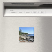 Küste von Bar Island im Acadia Nationalpark Magnet (In Situ (Geschirrspüler))