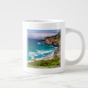 Küste von Big Sur, Kalifornien Jumbo-Tasse