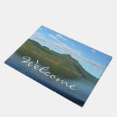 Küste von British Columbia im Landschaftlichen Kan Fußmatte (Schrägansicht)