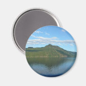 Küste von British Columbia im Landschaftlichen Kan Magnet (Vorderseite/Rückseite)